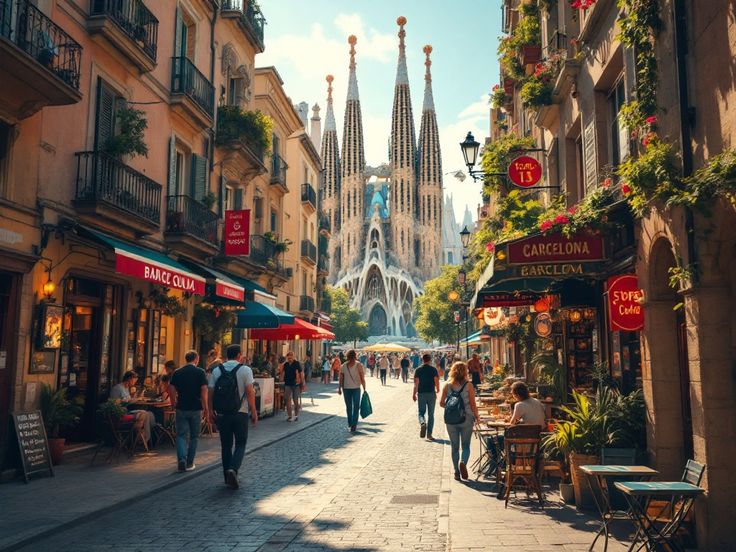 Spain — Barcelona to Andalusia